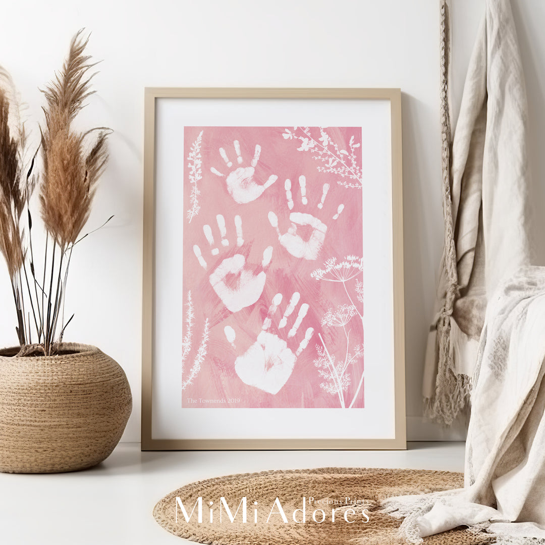 Hand Print Art