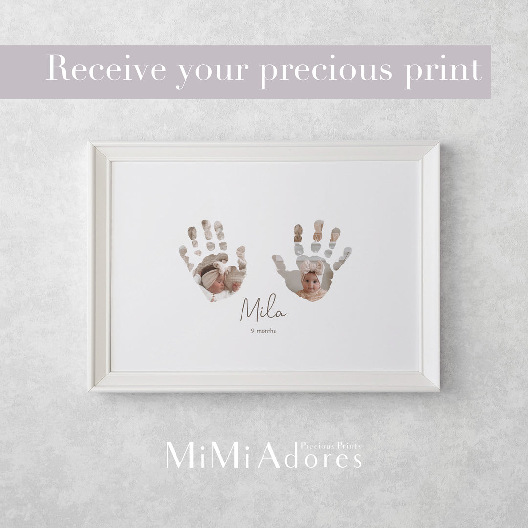 The Ultimate Baby Handprint Keepsake Art