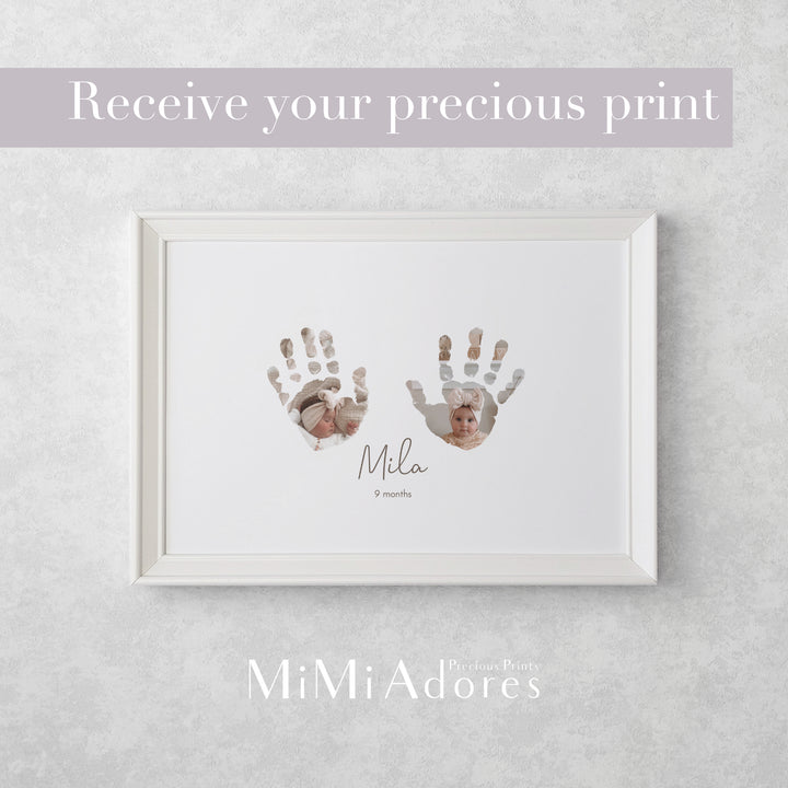 The Ultimate Baby Handprint Keepsake Art