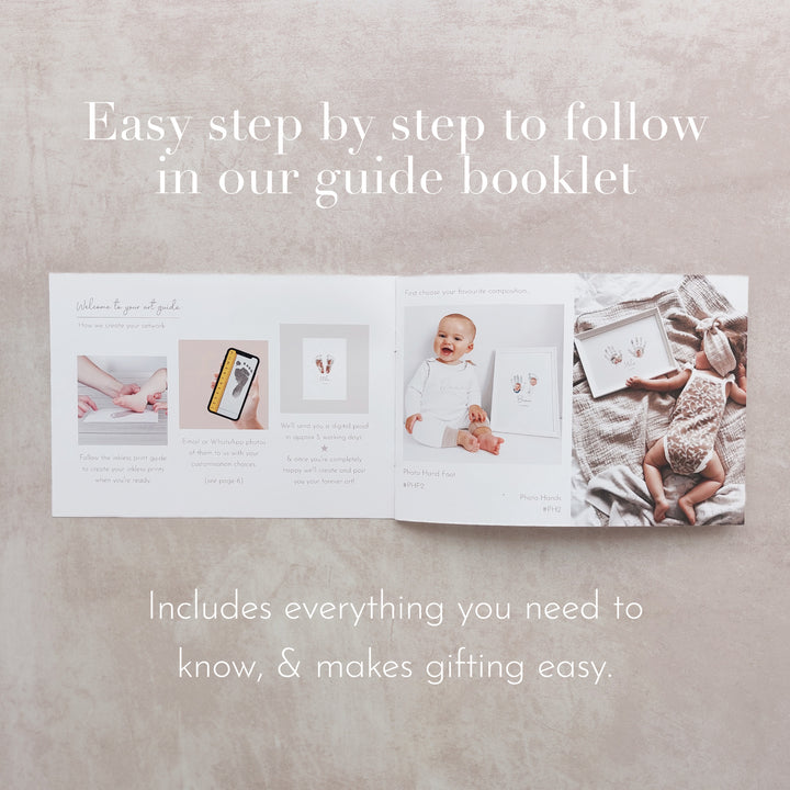 The Ultimate Baby Handprint Keepsake Art