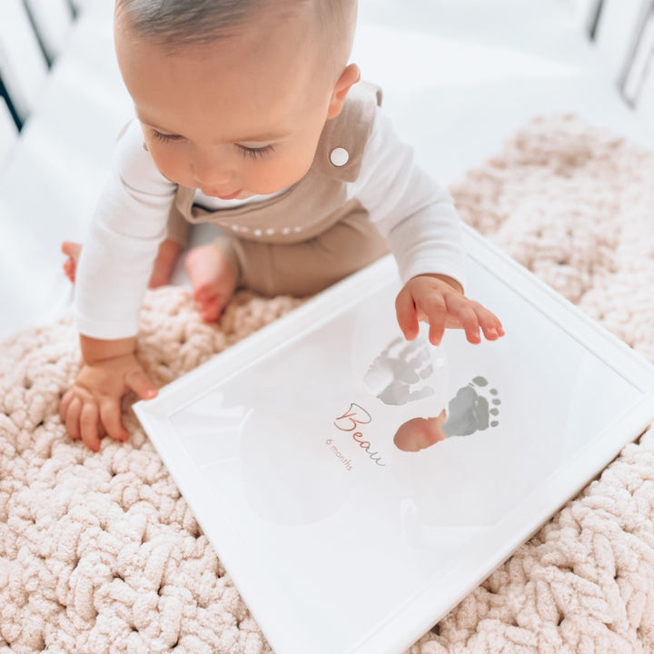 Real Foil Handprint Footprint Kit