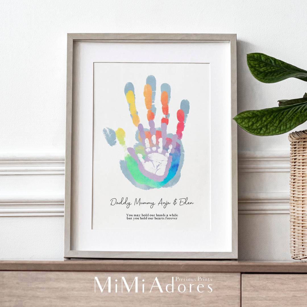 Family Handprint Art