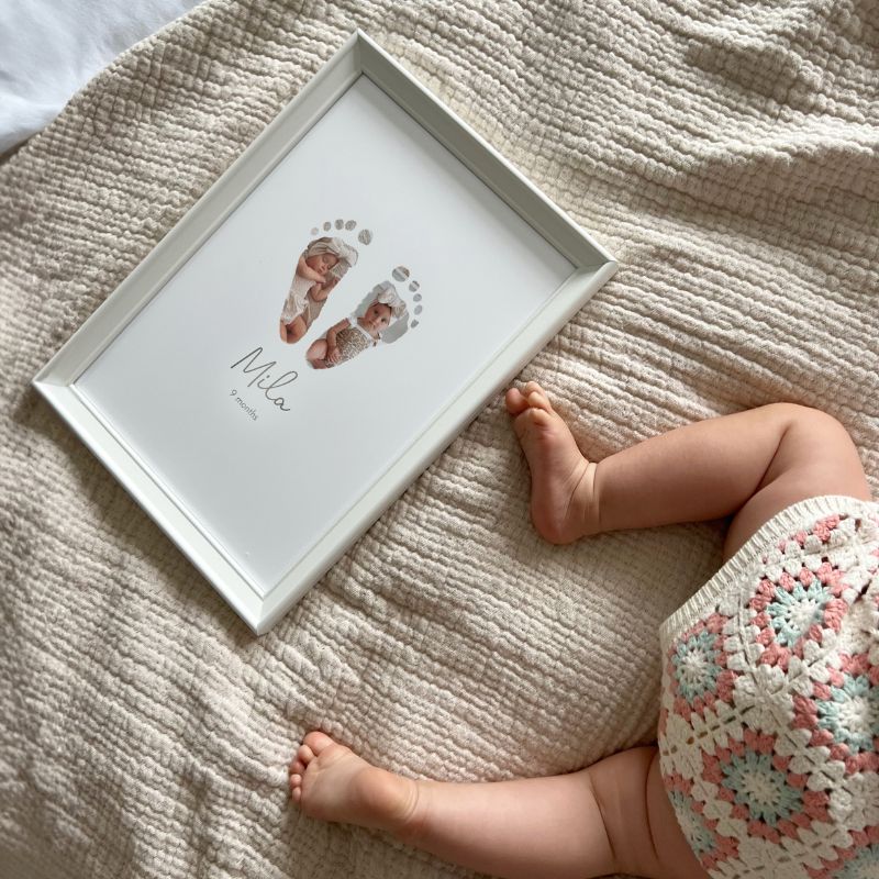 Baby Hand and Footprint Photo Art by MiMi Adores – mimiadores